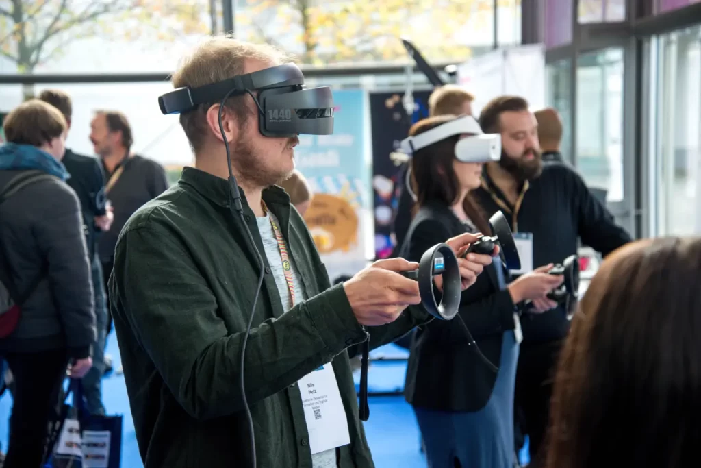 person-wearing-vr-smartphone-headset-inside-room